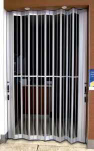 folding grills sliding doors