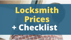 locksmith prices + Checklist